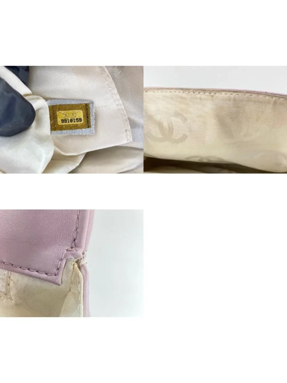 Chanel Handbag Quilted Pink